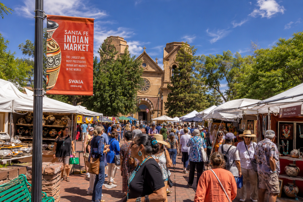 Santa Fe Indian Market| Two Casitas Rentals
