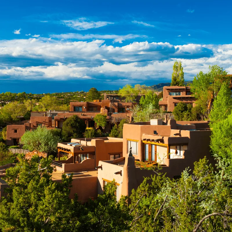 Spring in Santa Fe - Two Casitas